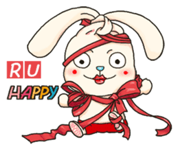 FolBunny(English) sticker #10345015