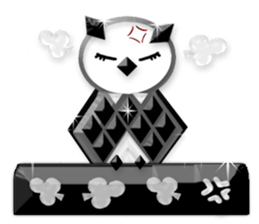 Queen of diamonds  (English) sticker #10345035