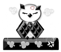 Queen of diamonds (English) sticker #10345035