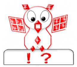 Queen of diamonds (English) sticker #10345038