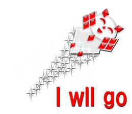 Queen of diamonds (English) sticker #10345046