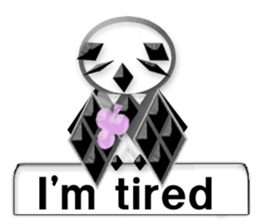 Queen of diamonds  (English) sticker #10345049