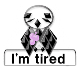 Queen of diamonds (English) sticker #10345049