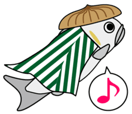 Mascots of Japan's Largest Lake BIWAKO sticker #10345379