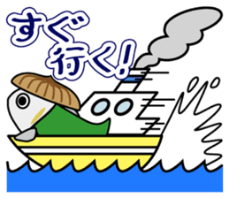 Mascots of Japan's Largest Lake BIWAKO sticker #10345384