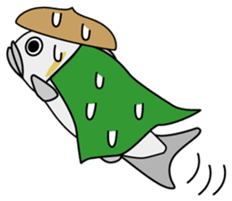 Mascots of Japan's Largest Lake BIWAKO sticker #10345391