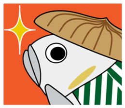 Mascots of Japan's Largest Lake BIWAKO sticker #10345404