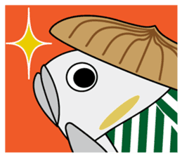 Mascots of Japan's Largest Lake BIWAKO sticker #10345404