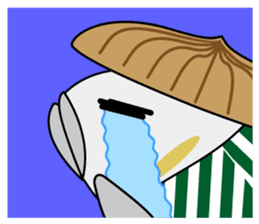 Mascots of Japan's Largest Lake BIWAKO sticker #10345409