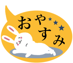 Anyway,it is a rabbit 2. sticker #10345578