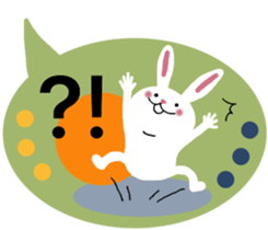Anyway,it is a rabbit 2. sticker #10345605
