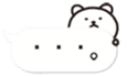 Okinawa Chat Bubble Slang Bear sticker #10346133