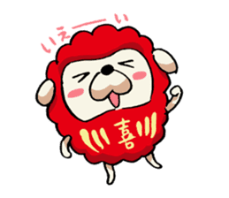 Fukudaruma sticker #10346560