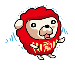 Fukudaruma sticker #10346595