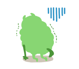 warm monster sticker #10346769