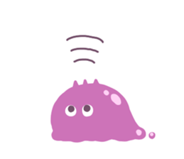 warm monster sticker #10346775