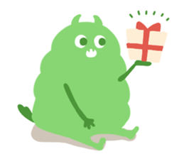 warm monster sticker #10346776
