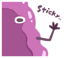 warm monster sticker #10346780