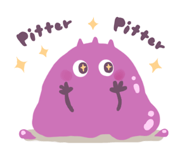 warm monster sticker #10346781