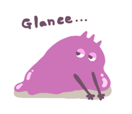 warm monster sticker #10346783