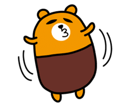 Liu-Lang Bear-Funny Time sticker #10347000