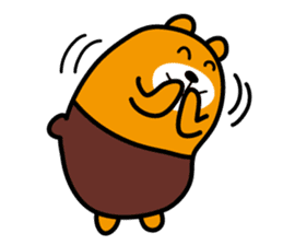 Liu-Lang Bear-Funny Time sticker #10347003