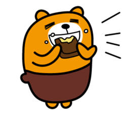 Liu-Lang Bear-Funny Time sticker #10347005