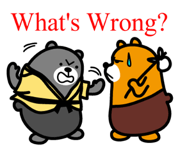 Liu-Lang Bear-Funny Time sticker #10347021