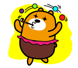 Liu-Lang Bear-Funny Time sticker #10347025