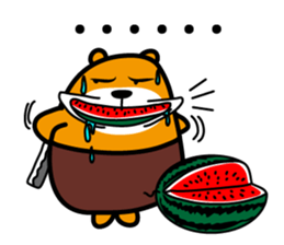 Liu-Lang Bear-Funny Time sticker #10347028