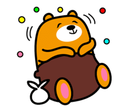 Liu-Lang Bear-Funny Time sticker #10347031