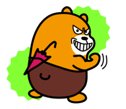 Liu-Lang Bear-Funny Time sticker #10347032