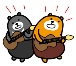 Liu-Lang Bear-Funny Time sticker #10347033