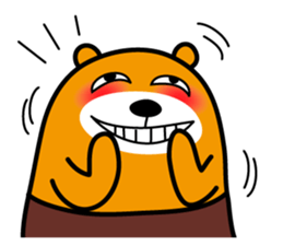 Liu-Lang Bear-Funny Time sticker #10347036