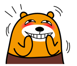 Liu-Lang Bear-Funny Time sticker #10347036