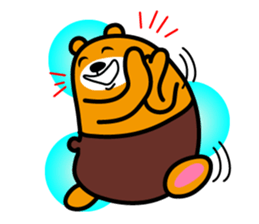 Liu-Lang Bear-Funny Time sticker #10347037