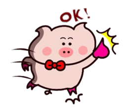 Sukirasiidesu!Butakun! 5 sticker #10347202