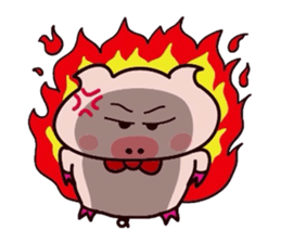 Sukirasiidesu!Butakun! 5 sticker #10347220