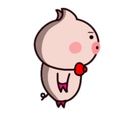 Sukirasiidesu!Butakun! 5 sticker #10347224