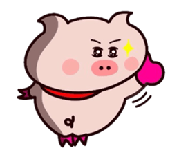 Sukirasiidesu!Butakun! 5 sticker #10347227