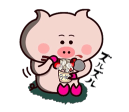 Sukirasiidesu!Butakun! 5 sticker #10347237