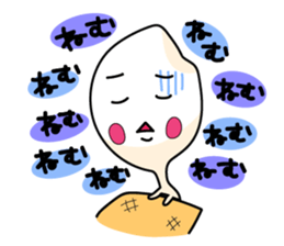 YuruYuru Okome-san sticker #10347281