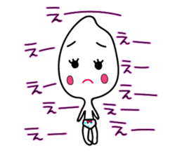 YuruYuru Okome-san sticker #10347282