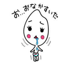 YuruYuru Okome-san sticker #10347289