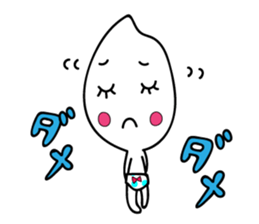 YuruYuru Okome-san sticker #10347291