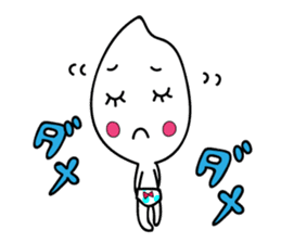 YuruYuru Okome-san sticker #10347291