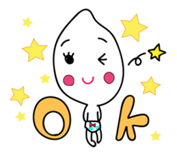 YuruYuru Okome-san sticker #10347294