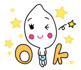 YuruYuru Okome-san sticker #10347294