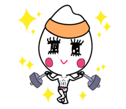 YuruYuru Okome-san sticker #10347301