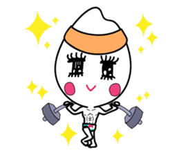 YuruYuru Okome-san sticker #10347301